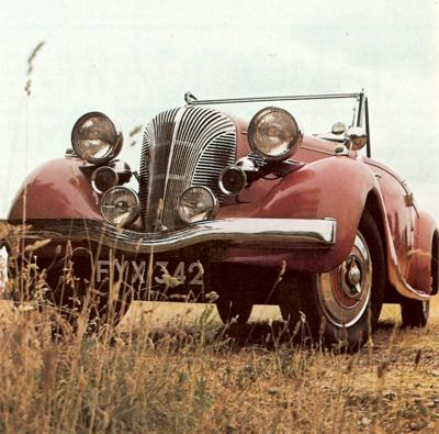 1939 Triumph Dolomite Roadster